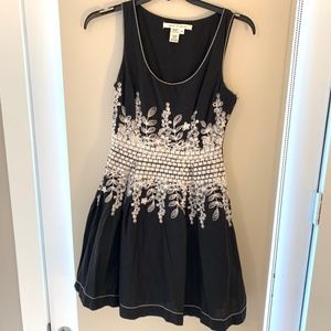 Black and white Max Studio cotton sundress - M